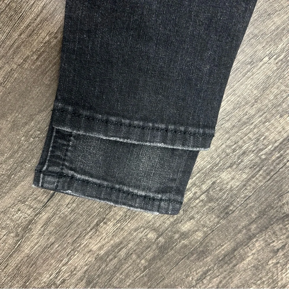 Miss Me Women's Whiskered Black Skinny Jeans Embroidered Side Detail - Picture 15 of 16